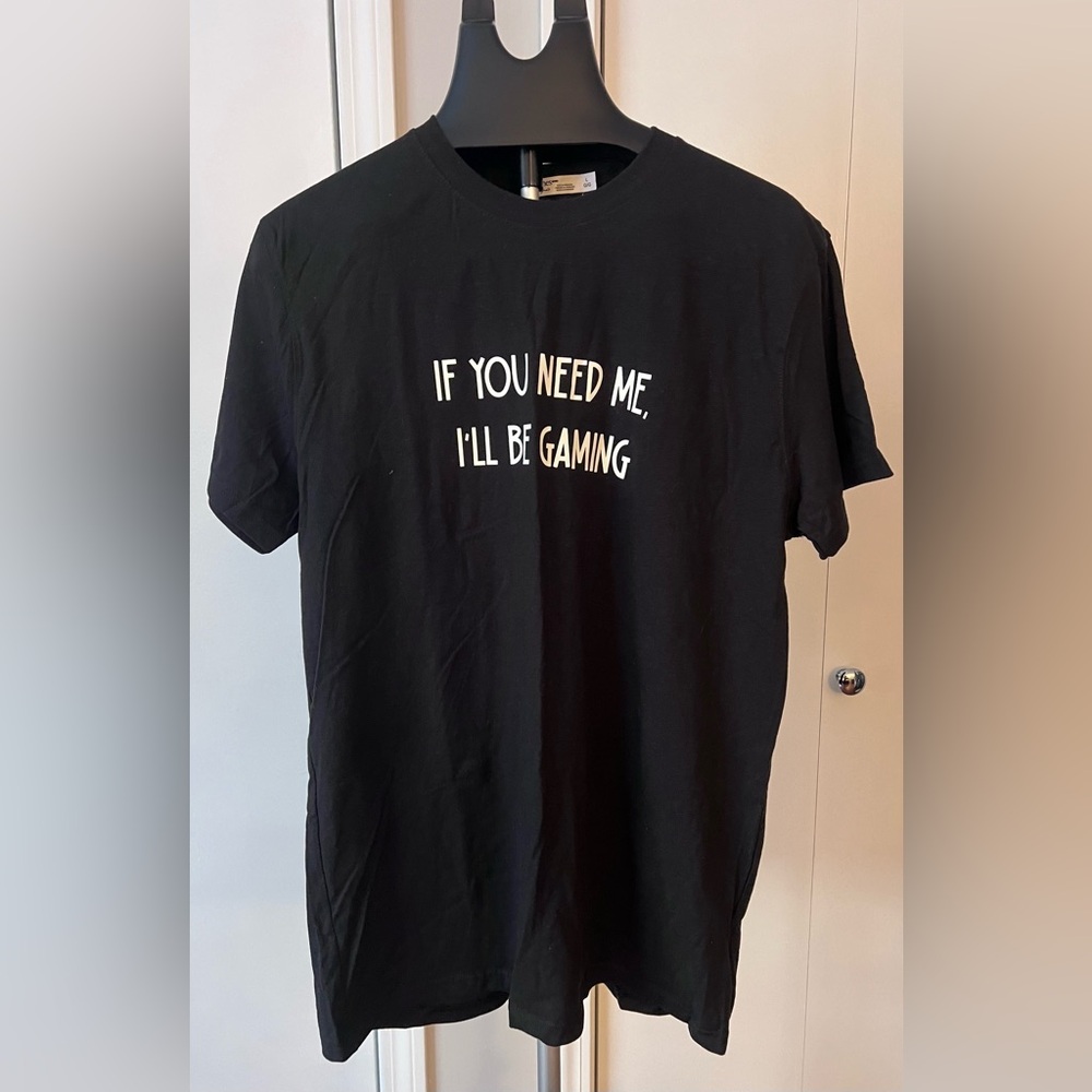 Hanes Black T-Shirt